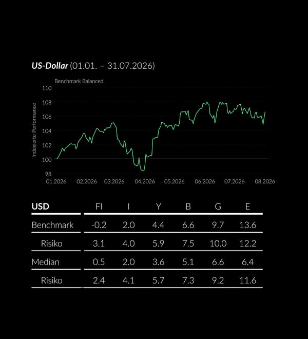 Performance DE USD