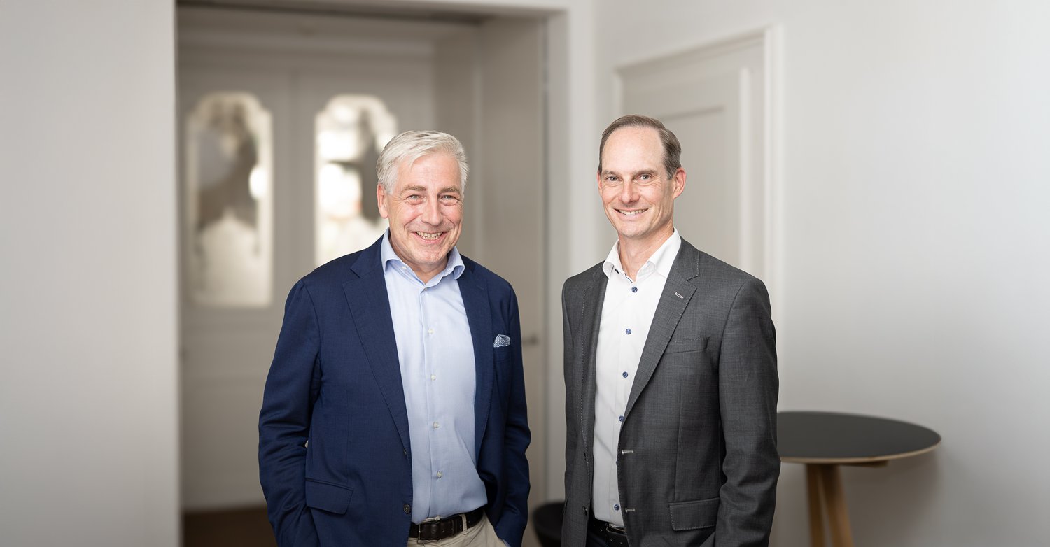 Monatsgespräch Klaus W. Wellershoff und&nbsp;Patrick Müller